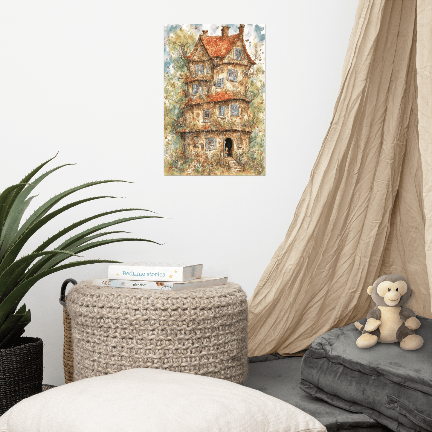 Storybook Sanctuary - Enhanced Matte Poster Home & Garden > Decor > Artwork > Posters, Prints, & Visual Artwork