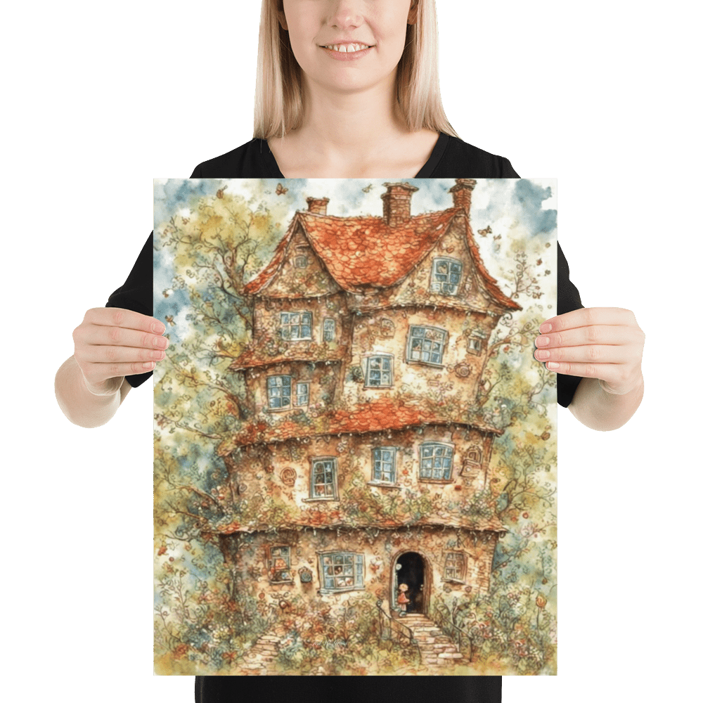 Storybook Sanctuary - Enhanced Matte Poster Home & Garden > Decor > Artwork > Posters, Prints, & Visual Artwork