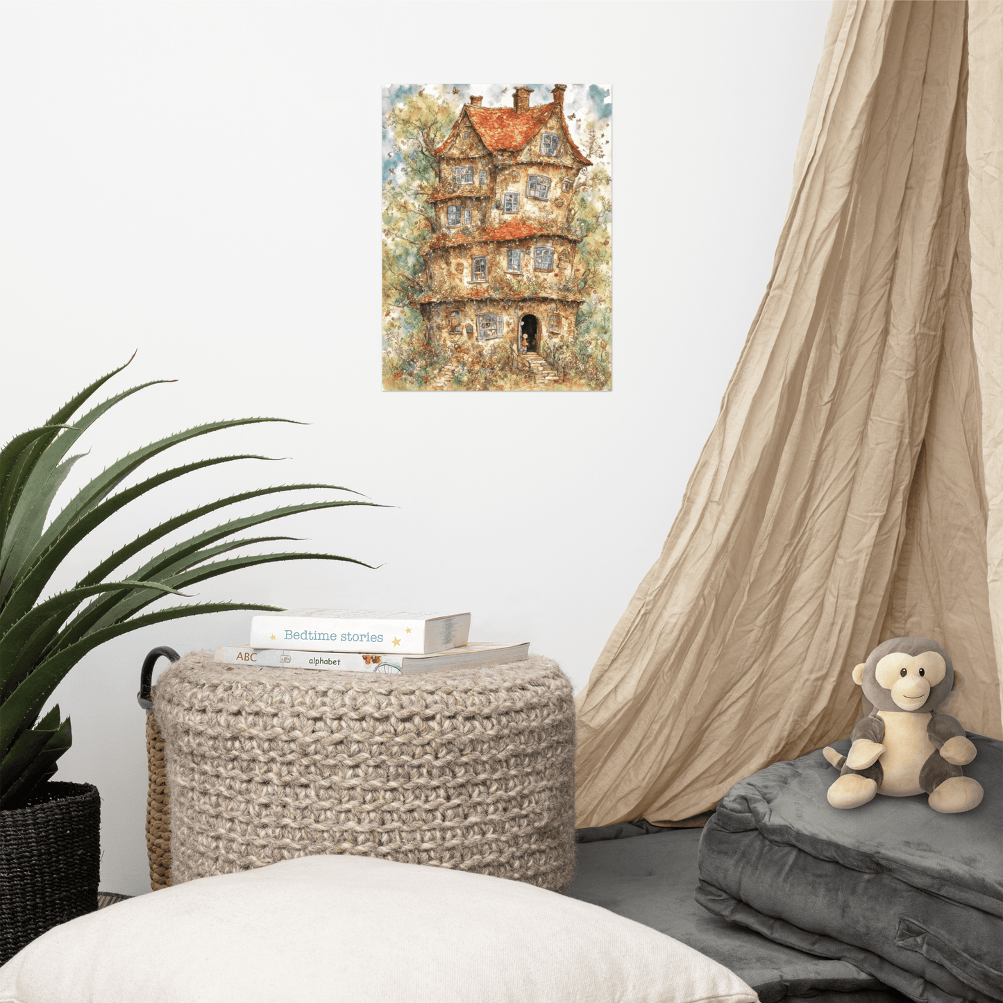 Storybook Sanctuary - Enhanced Matte Poster Home & Garden > Decor > Artwork > Posters, Prints, & Visual Artwork