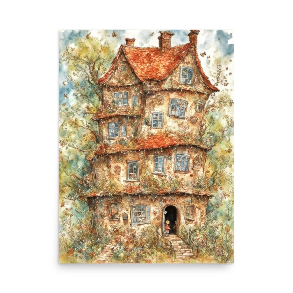 Storybook Sanctuary - Enhanced Matte Poster Home & Garden > Decor > Artwork > Posters, Prints, & Visual Artwork