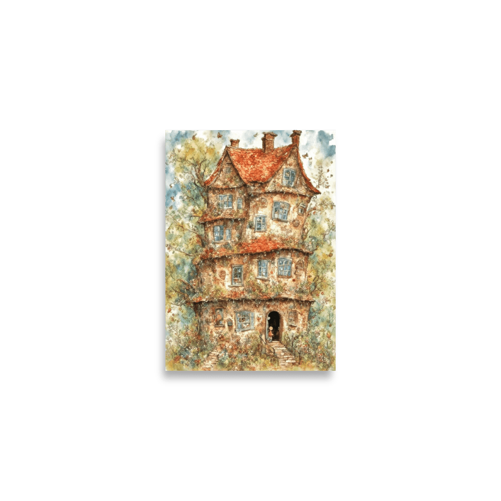 Storybook Sanctuary - Enhanced Matte Poster Home & Garden > Decor > Artwork > Posters, Prints, & Visual Artwork