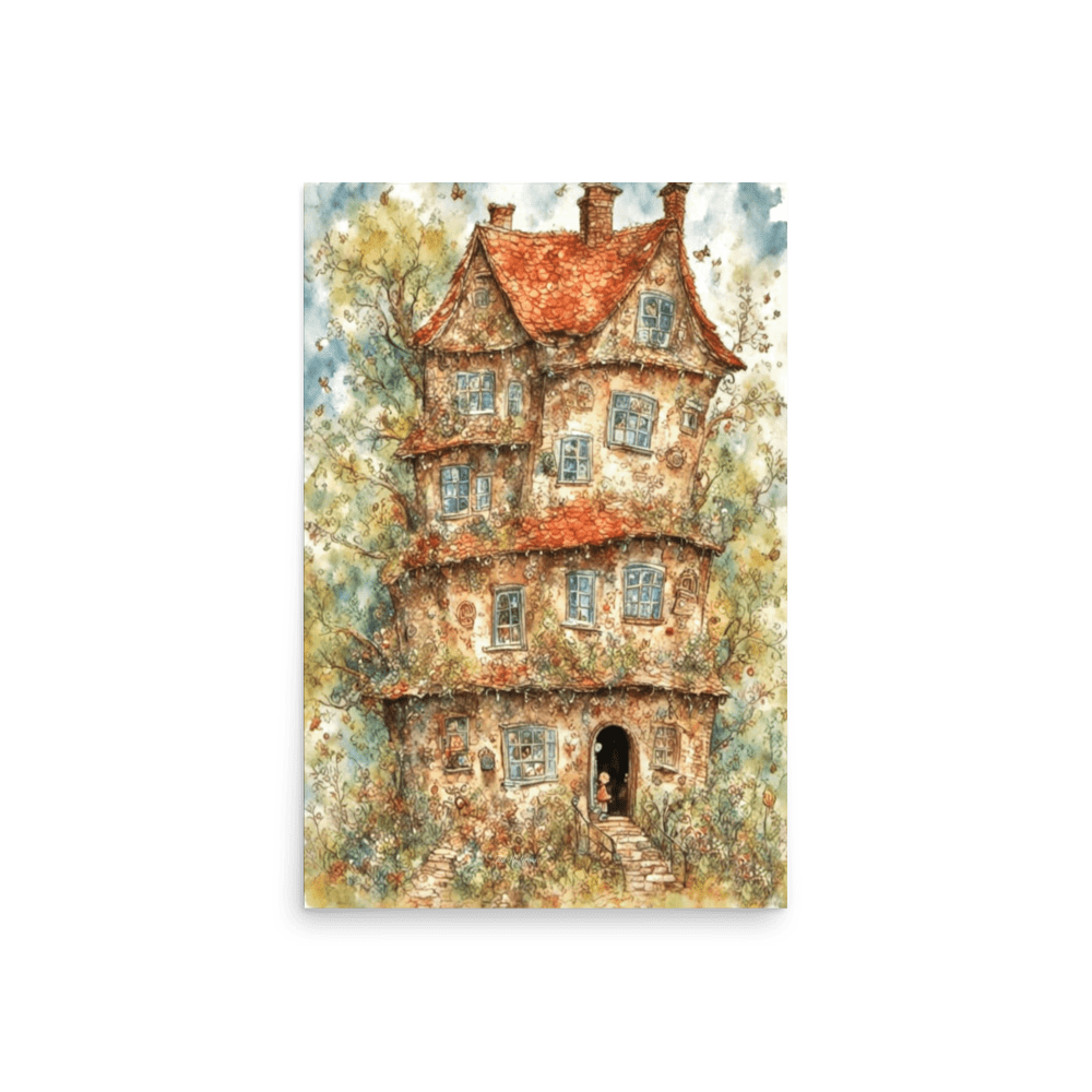 Storybook Sanctuary - Enhanced Matte Poster Home & Garden > Decor > Artwork > Posters, Prints, & Visual Artwork