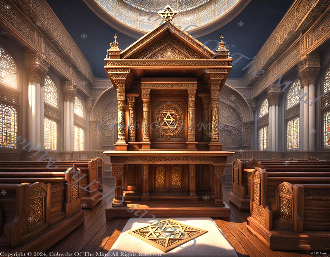 Synagogue of Serenity - Digital Art Art > Digital Art > Cobwebs Of The Mind > Abstract > Digital Compositions