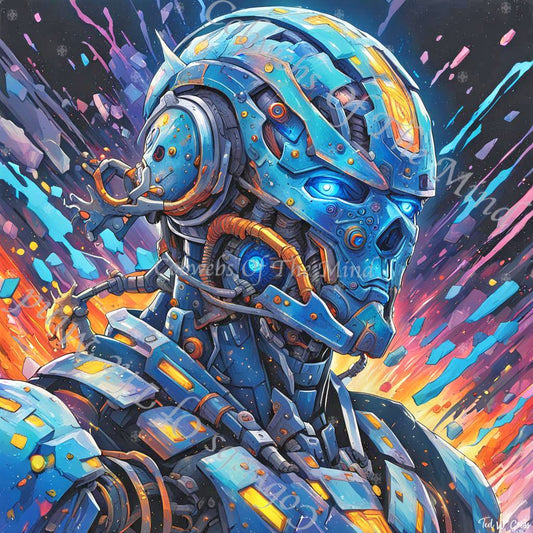 Synthetic Titan - Cybernetic Vexora NFT Legendary 1 - Drop - Cobwebs Of The Mind