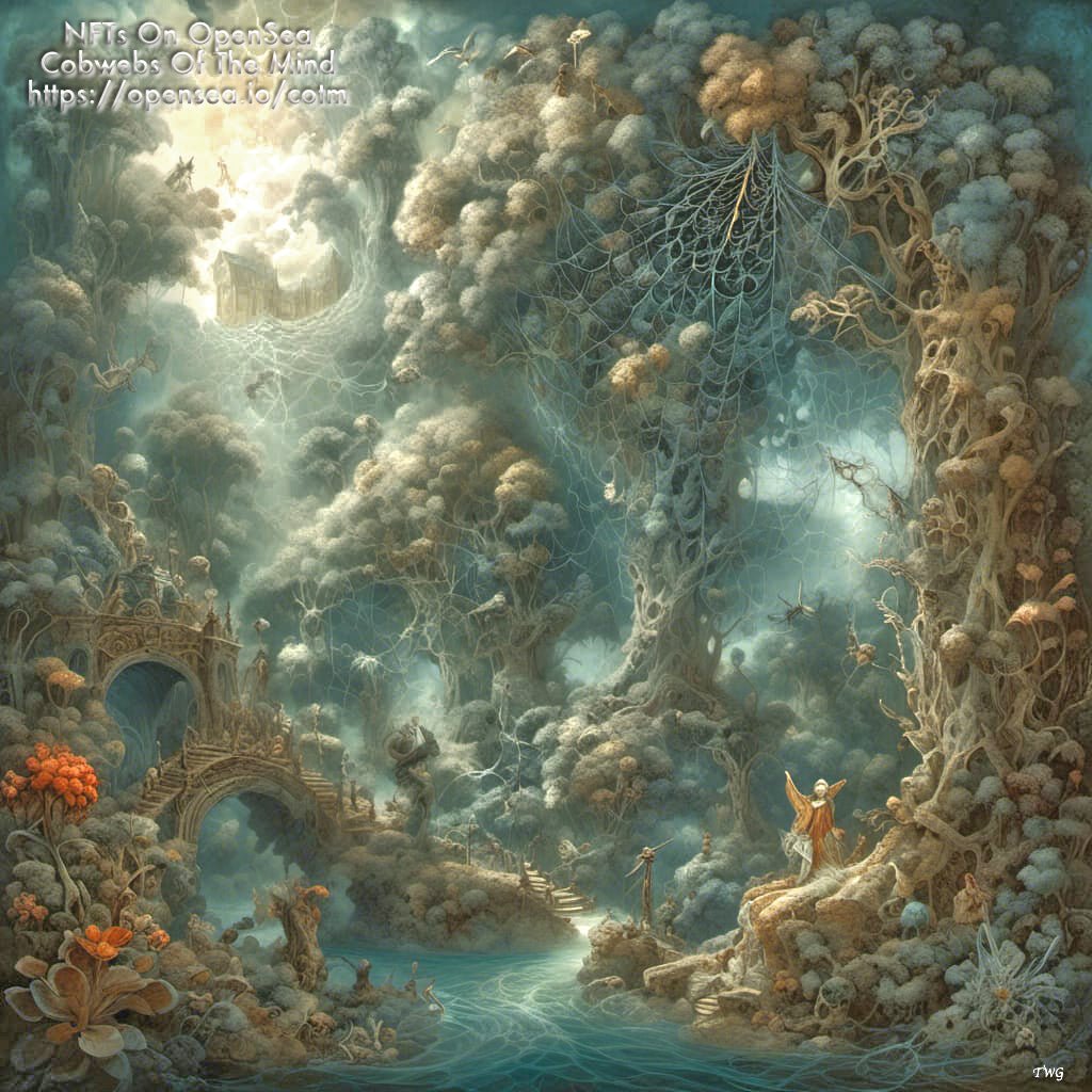 The Forgotten Forest - Phantasmagoria NFT Legendary 1-Drop Art > Digital Art > Cobwebs Of The Mind > Abstract > Digital Compositions