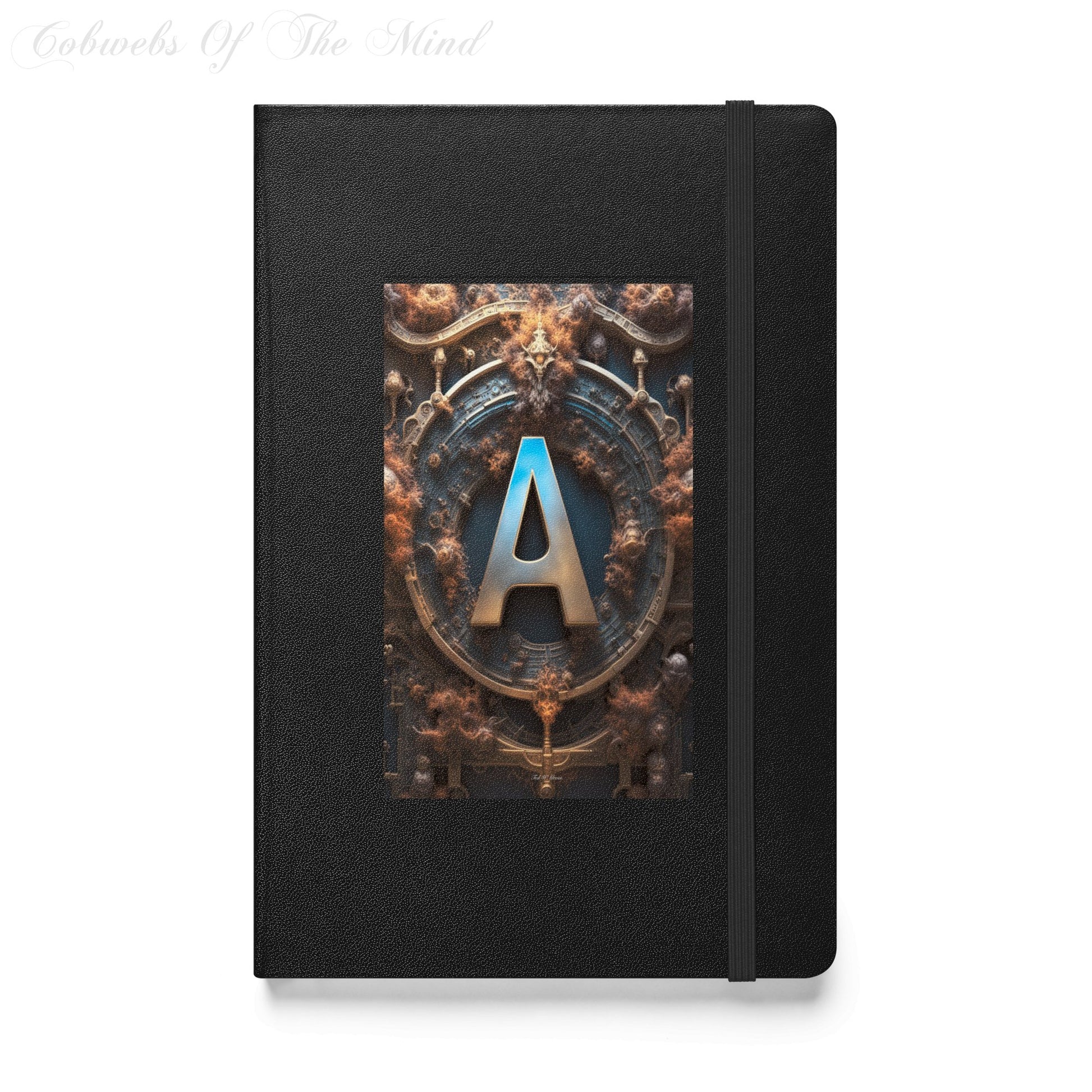 The Letter A - Elegant Hardcover Journal Notebook Journals