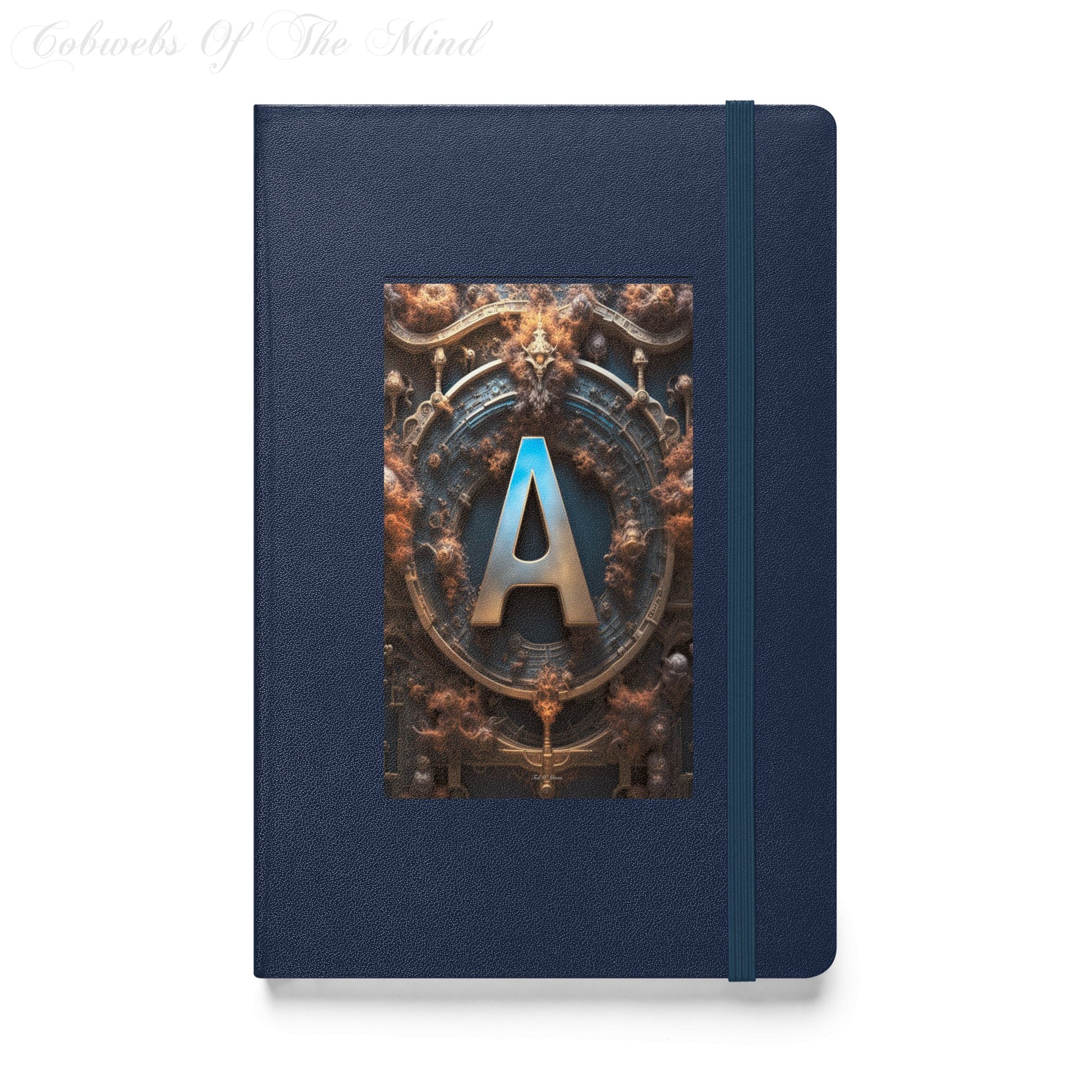 The Letter A - Elegant Hardcover Journal Notebook Journals