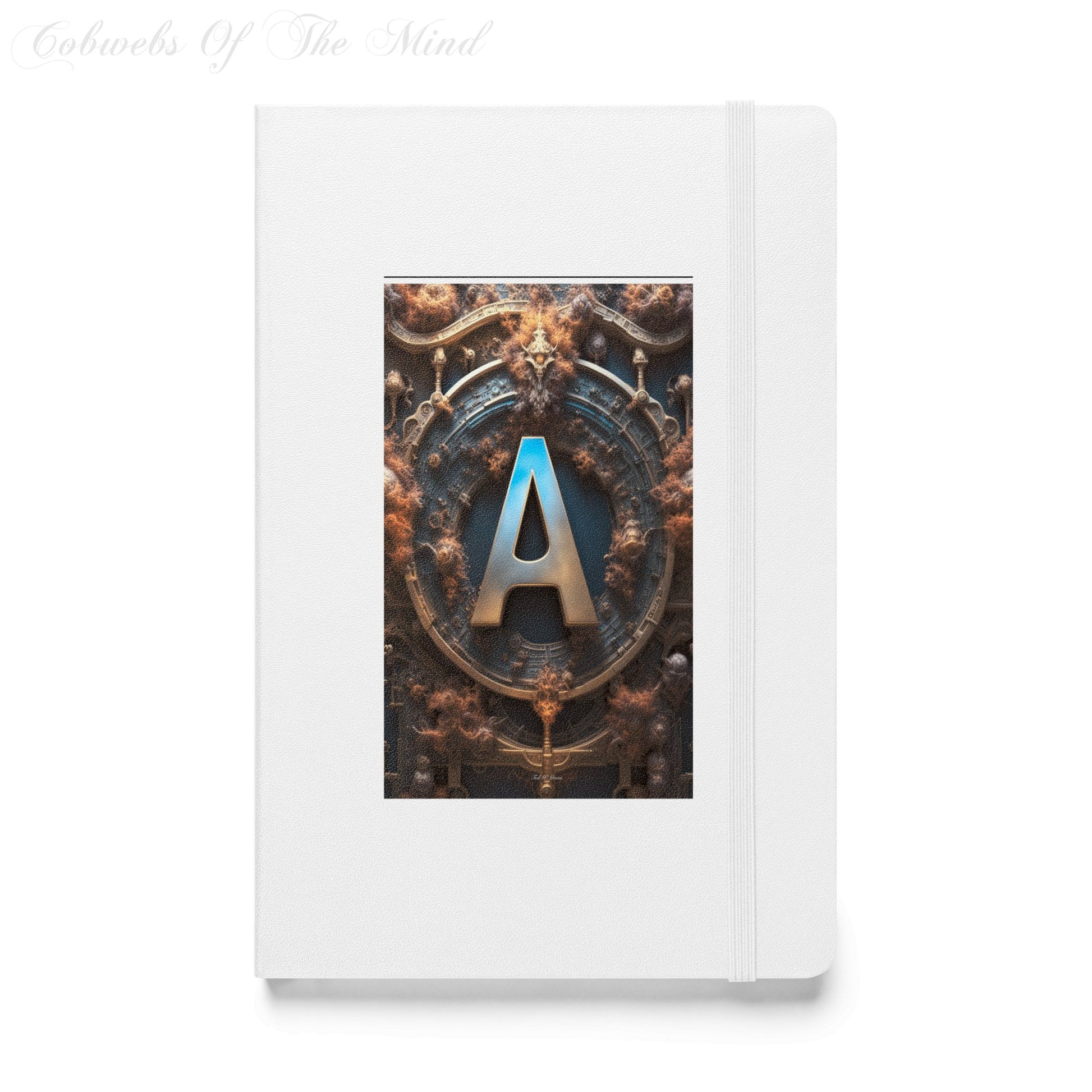 The Letter A - Elegant Hardcover Journal Notebook Journals