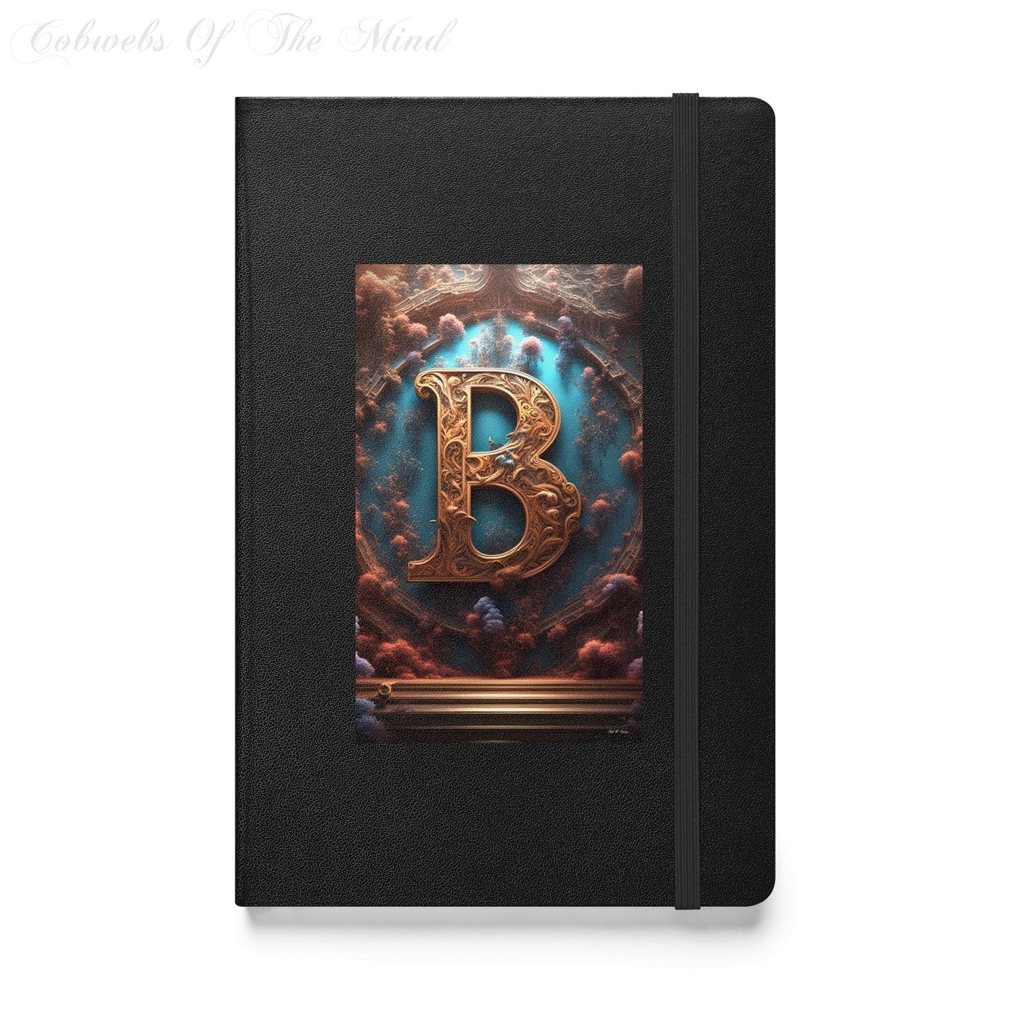 The Letter B - Elegant Hardcover Journal Notebook Journals