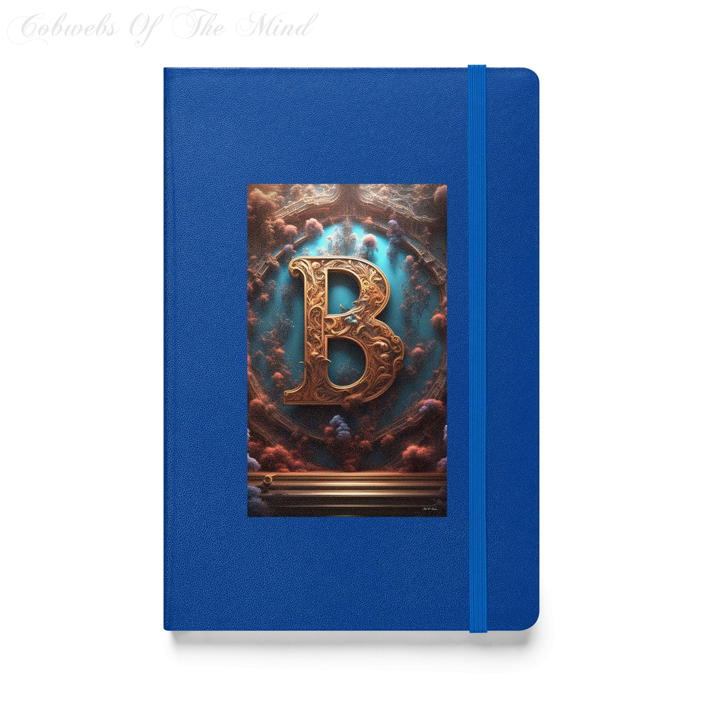 The Letter B - Elegant Hardcover Journal Notebook Journals