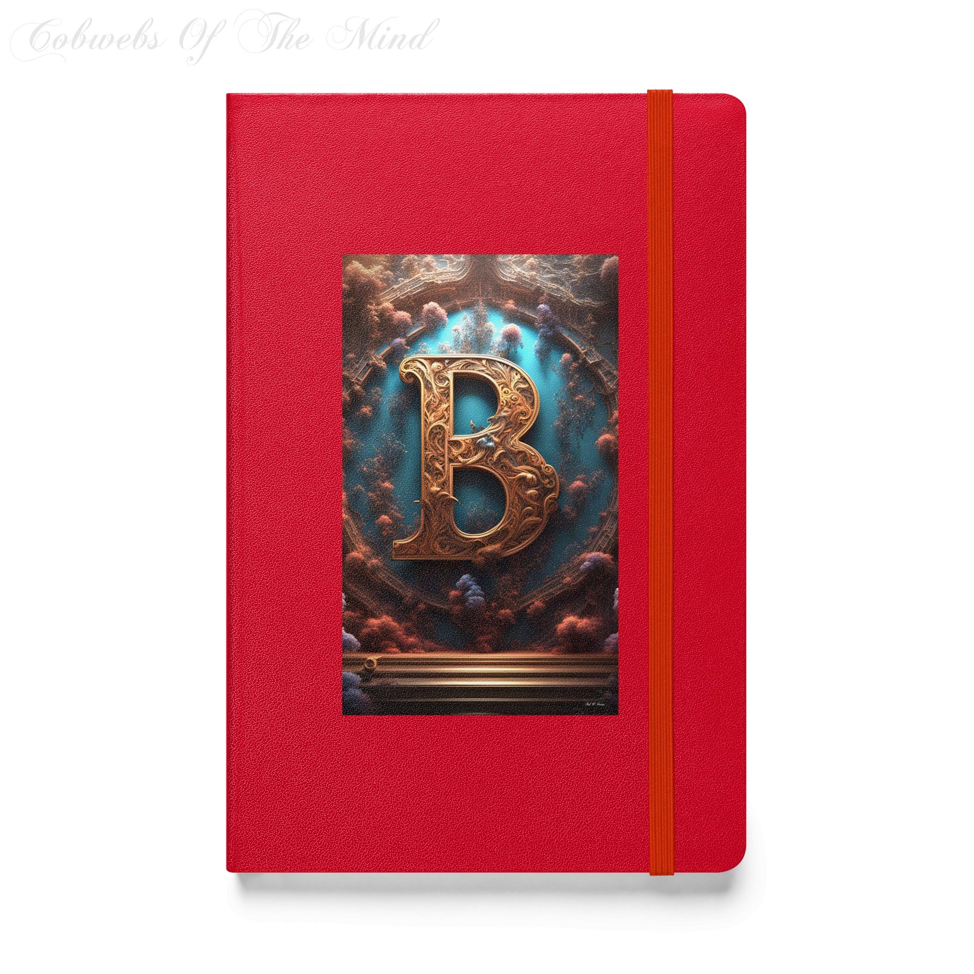 The Letter B - Elegant Hardcover Journal Notebook Journals