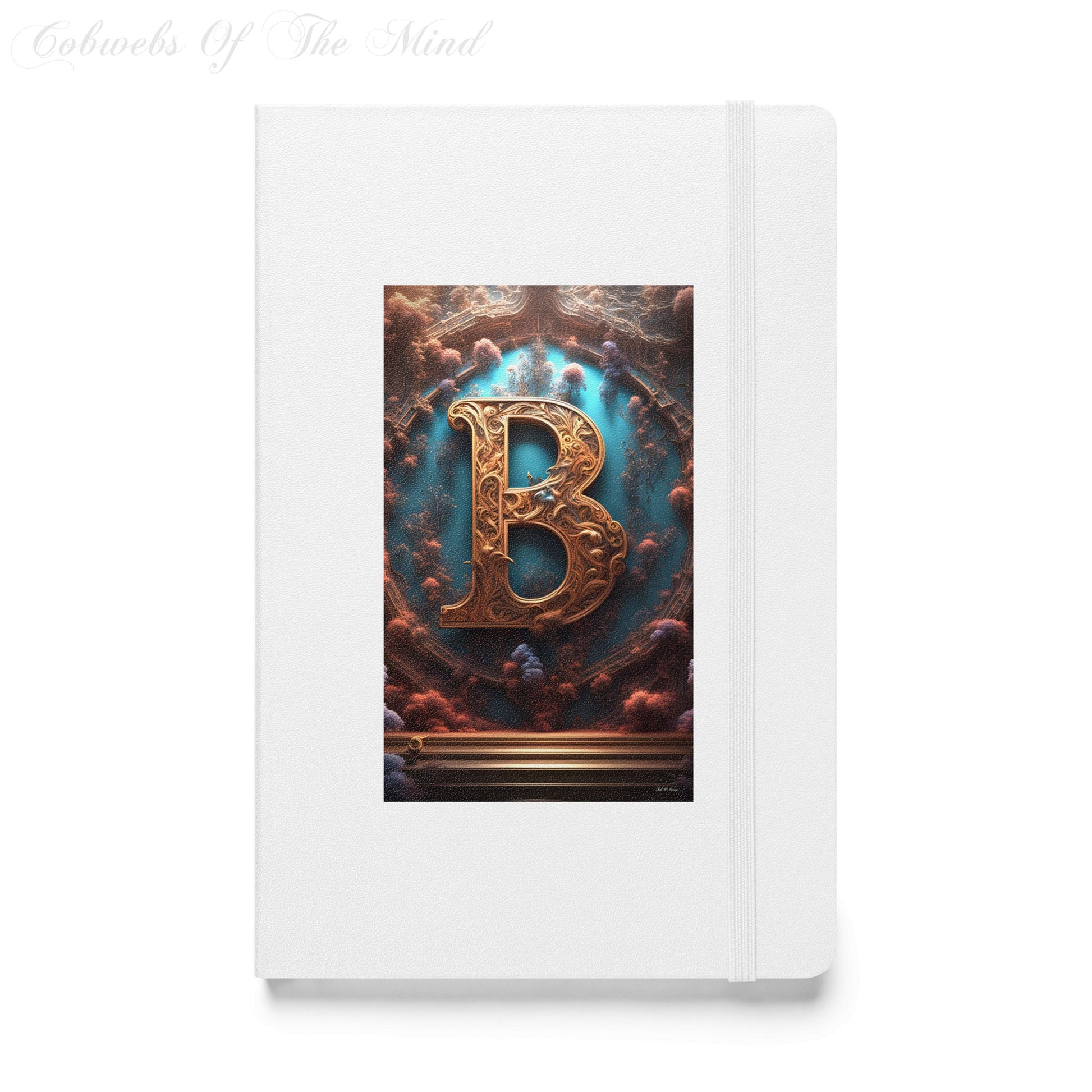 The Letter B - Elegant Hardcover Journal Notebook Journals