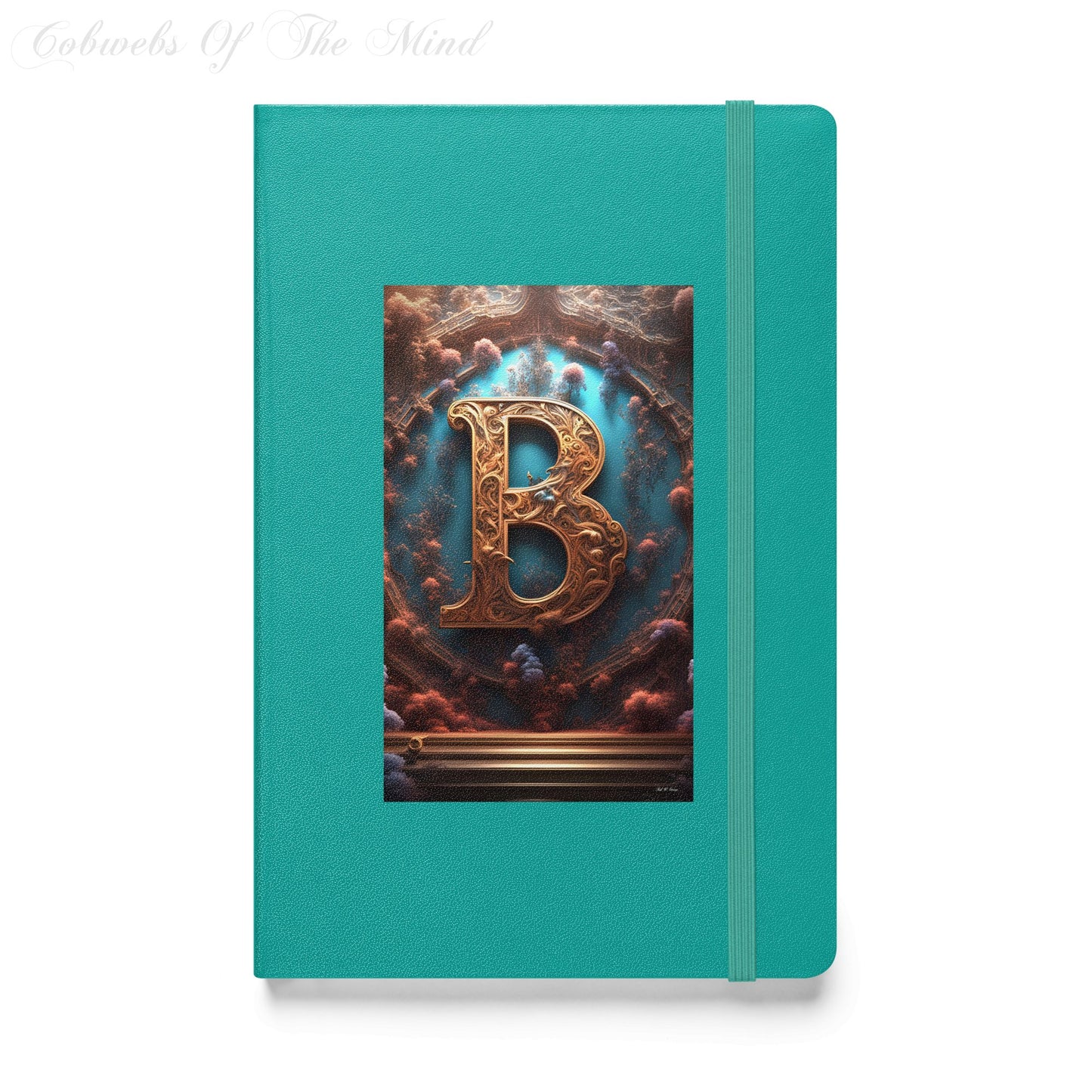 The Letter B - Elegant Hardcover Journal Notebook Journals