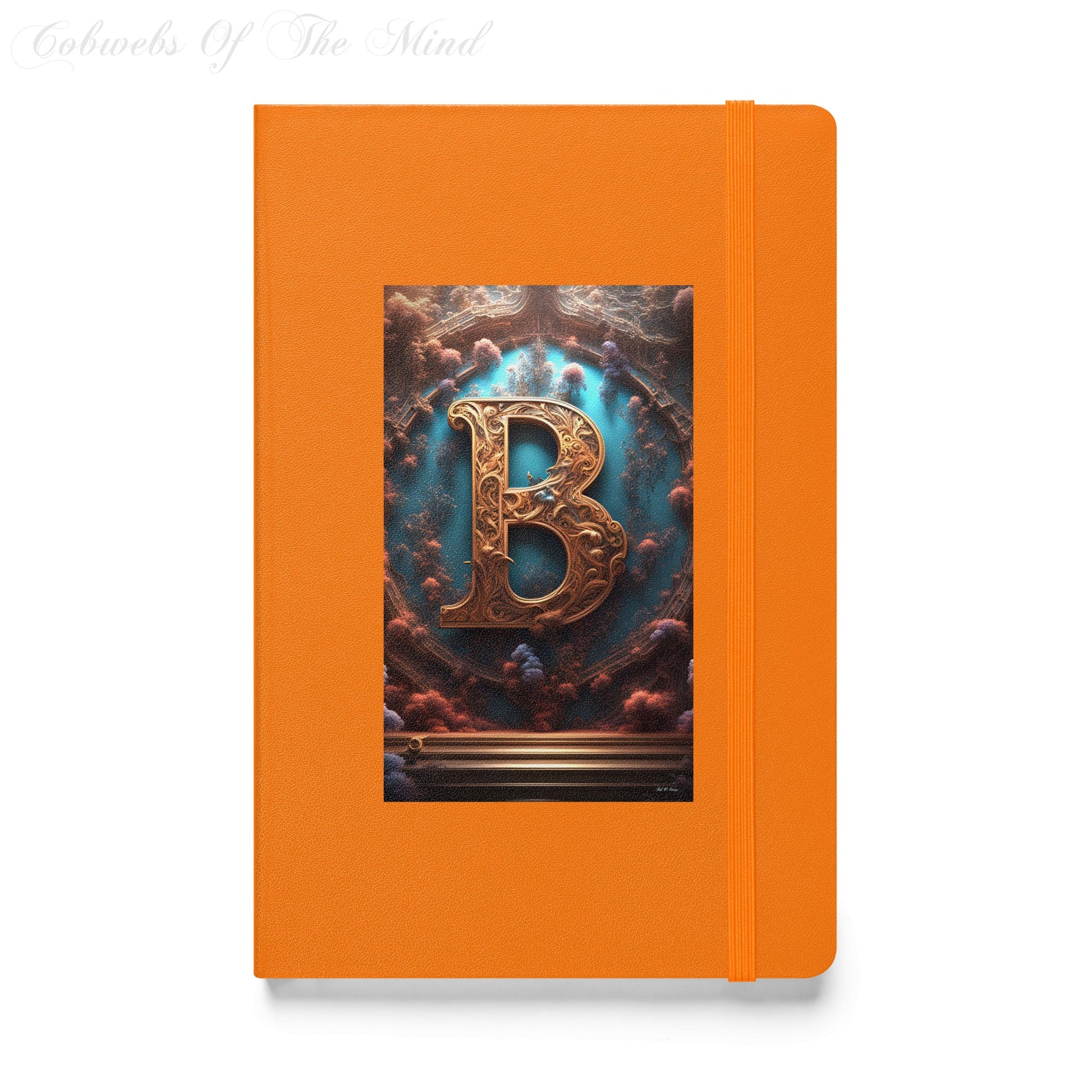 The Letter B - Elegant Hardcover Journal Notebook Journals