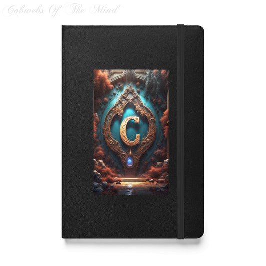 The Letter C - Elegant Hardcover Journal Notebook Journals