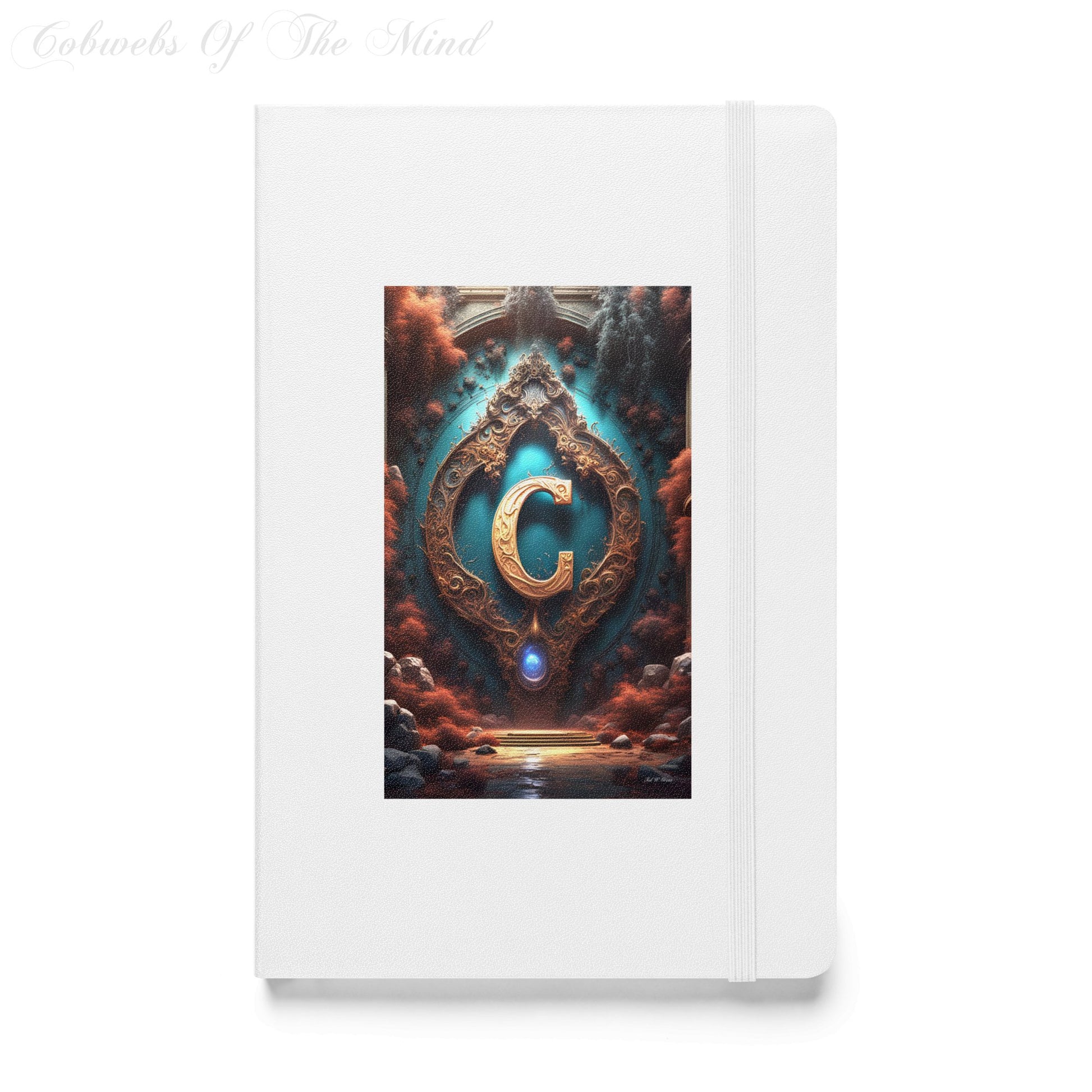 The Letter C - Elegant Hardcover Journal Notebook Journals