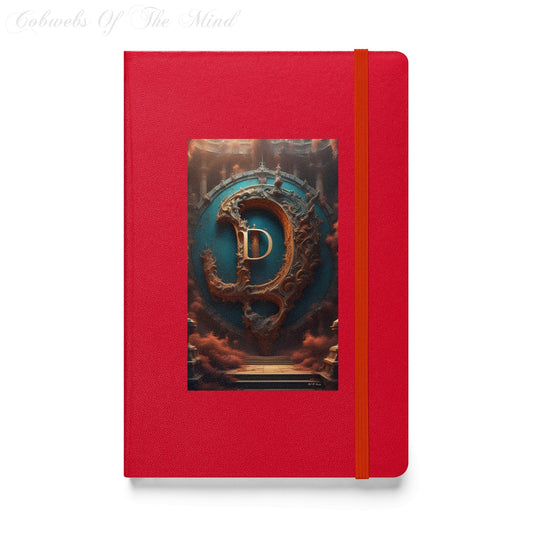 The Letter D - Elegant Hardcover Journal Notebook Journals