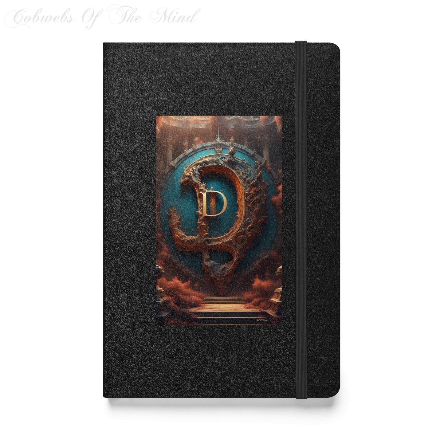 The Letter D - Elegant Hardcover Journal Notebook Journals