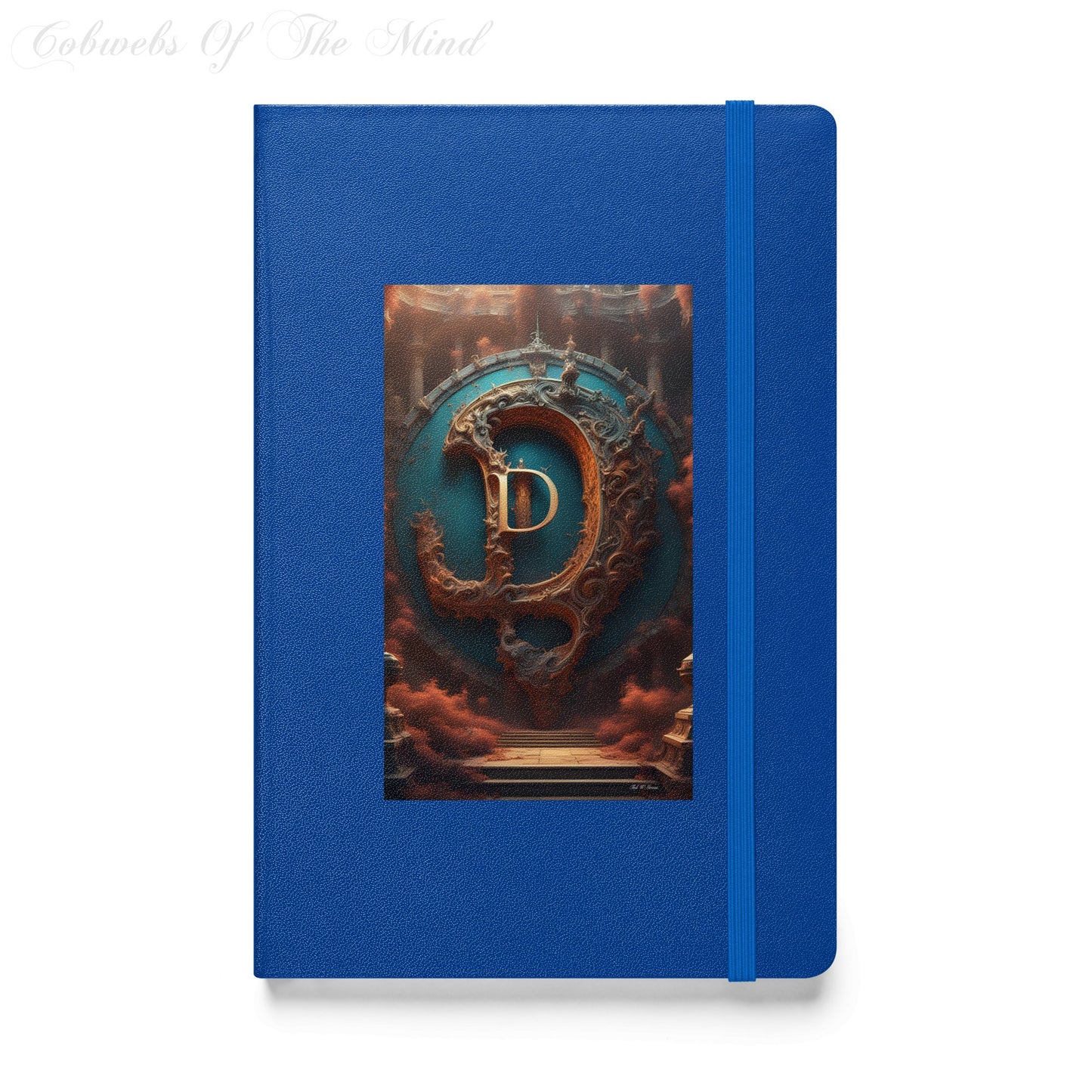 The Letter D - Elegant Hardcover Journal Notebook Journals