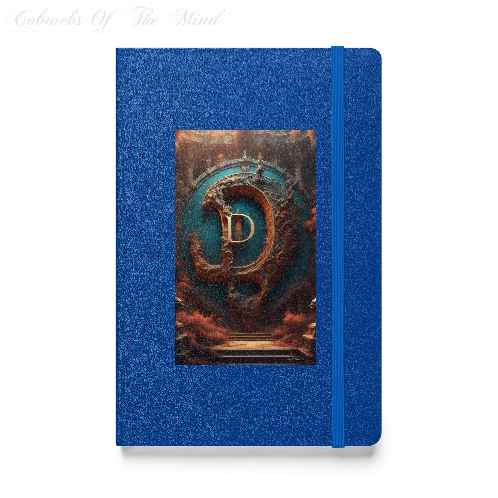 The Letter D - Elegant Hardcover Journal Notebook Journals