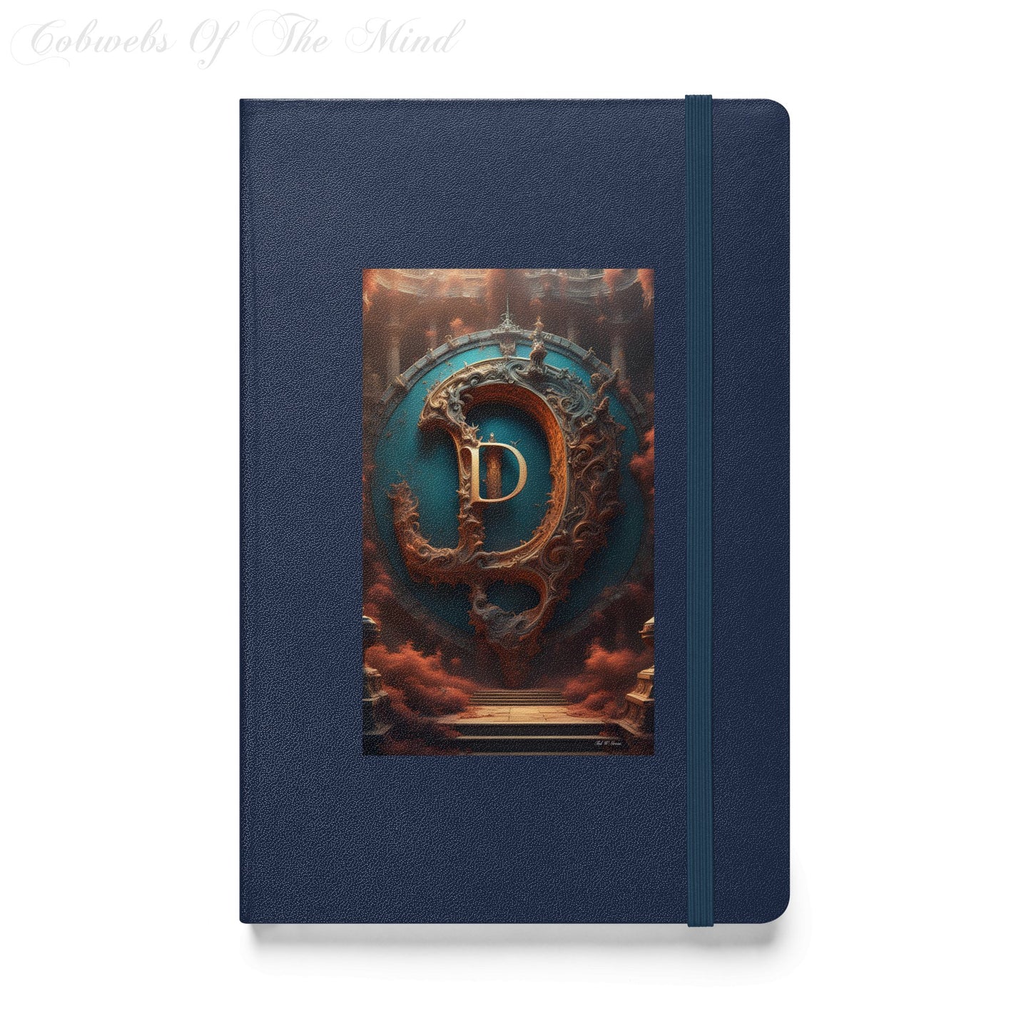 The Letter D - Elegant Hardcover Journal Notebook Journals