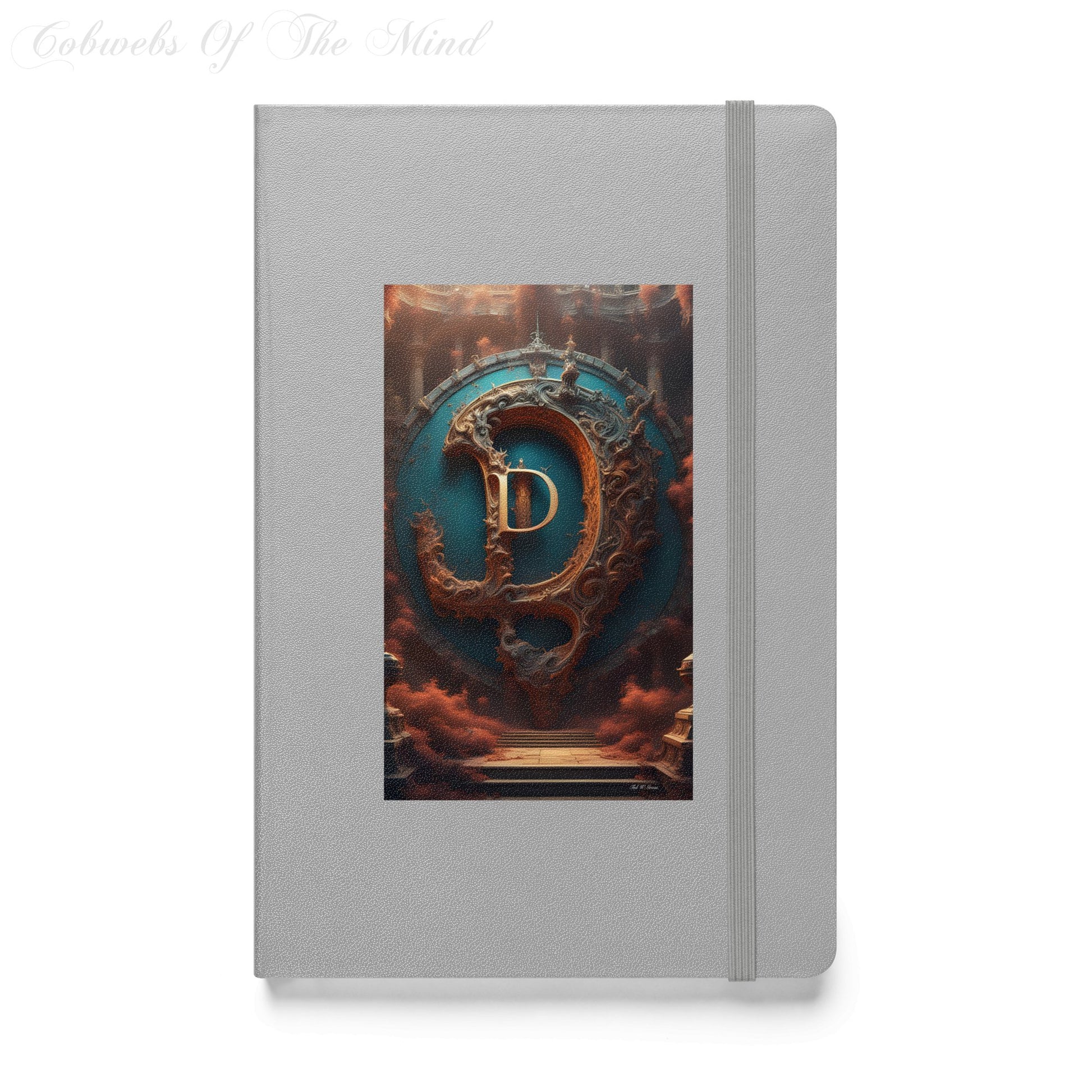 The Letter D - Elegant Hardcover Journal Notebook Journals