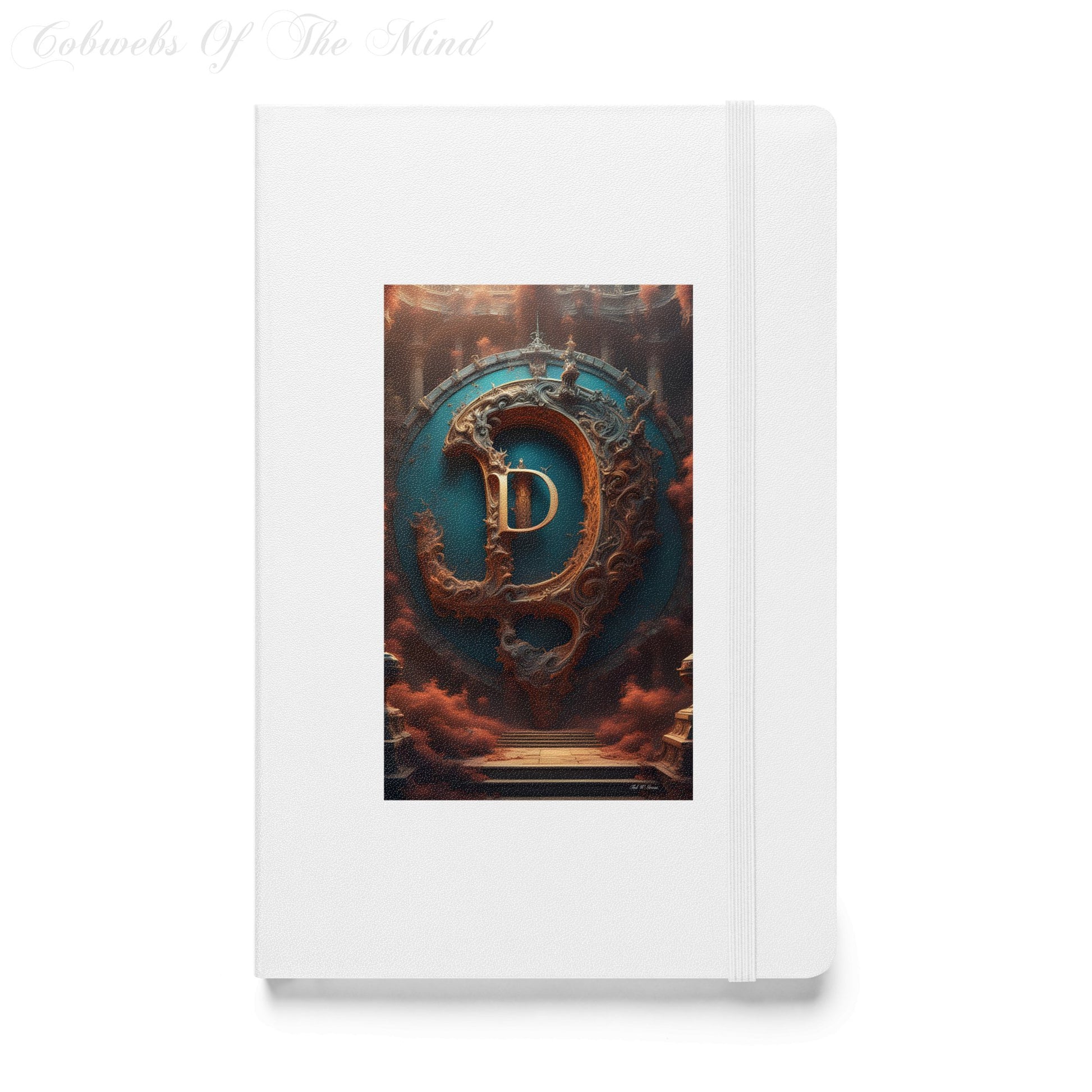 The Letter D - Elegant Hardcover Journal Notebook Journals