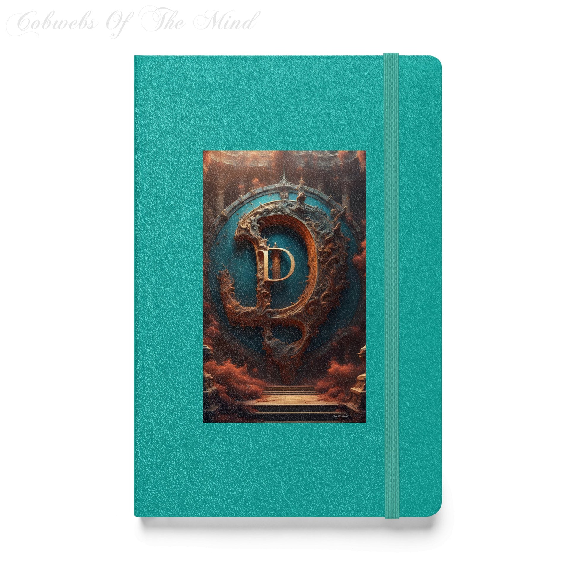 The Letter D - Elegant Hardcover Journal Notebook Journals