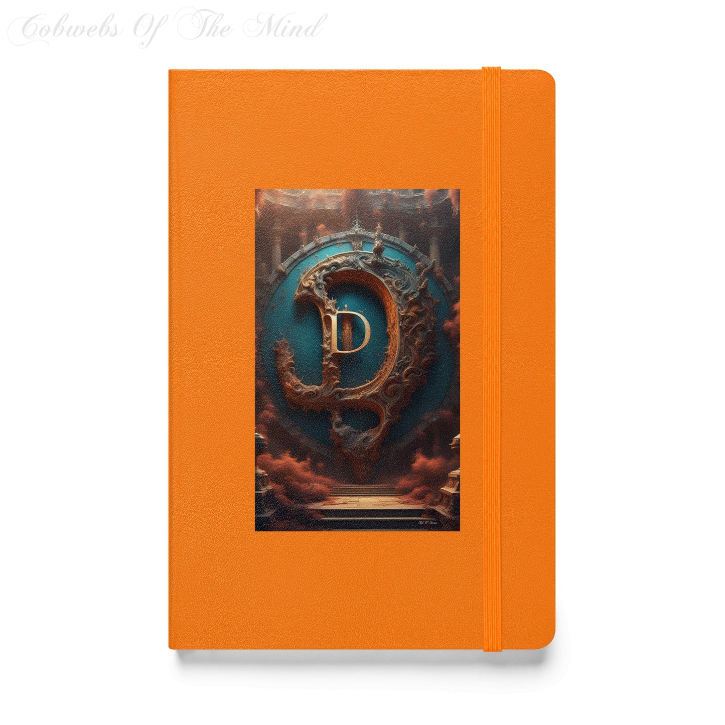 The Letter D - Elegant Hardcover Journal Notebook Journals