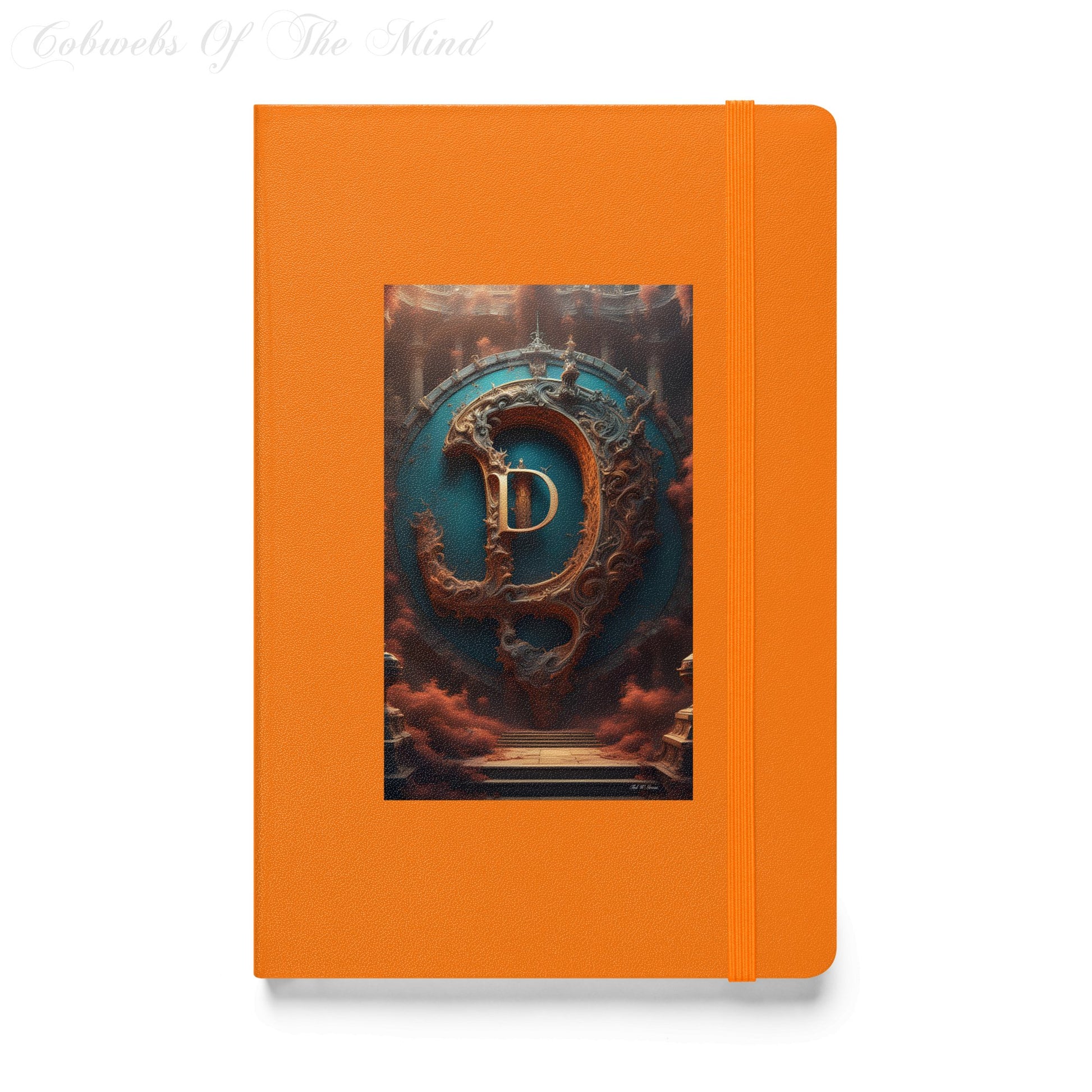 The Letter D - Elegant Hardcover Journal Notebook Journals