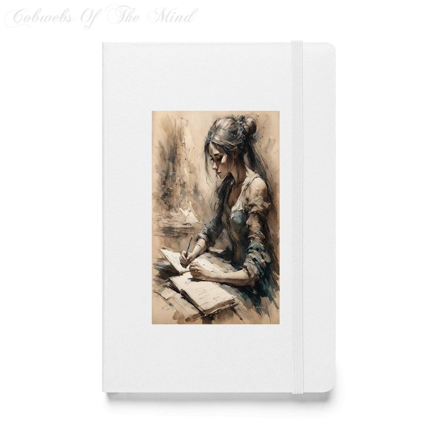 The Quiet Composer - Elegant Hardcover Journal Notebook Journals