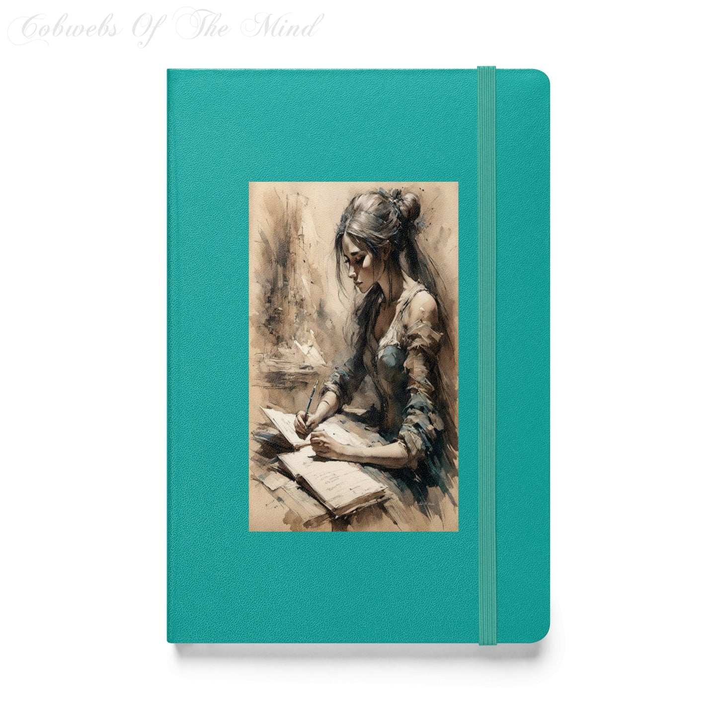 The Quiet Composer - Elegant Hardcover Journal Notebook Journals