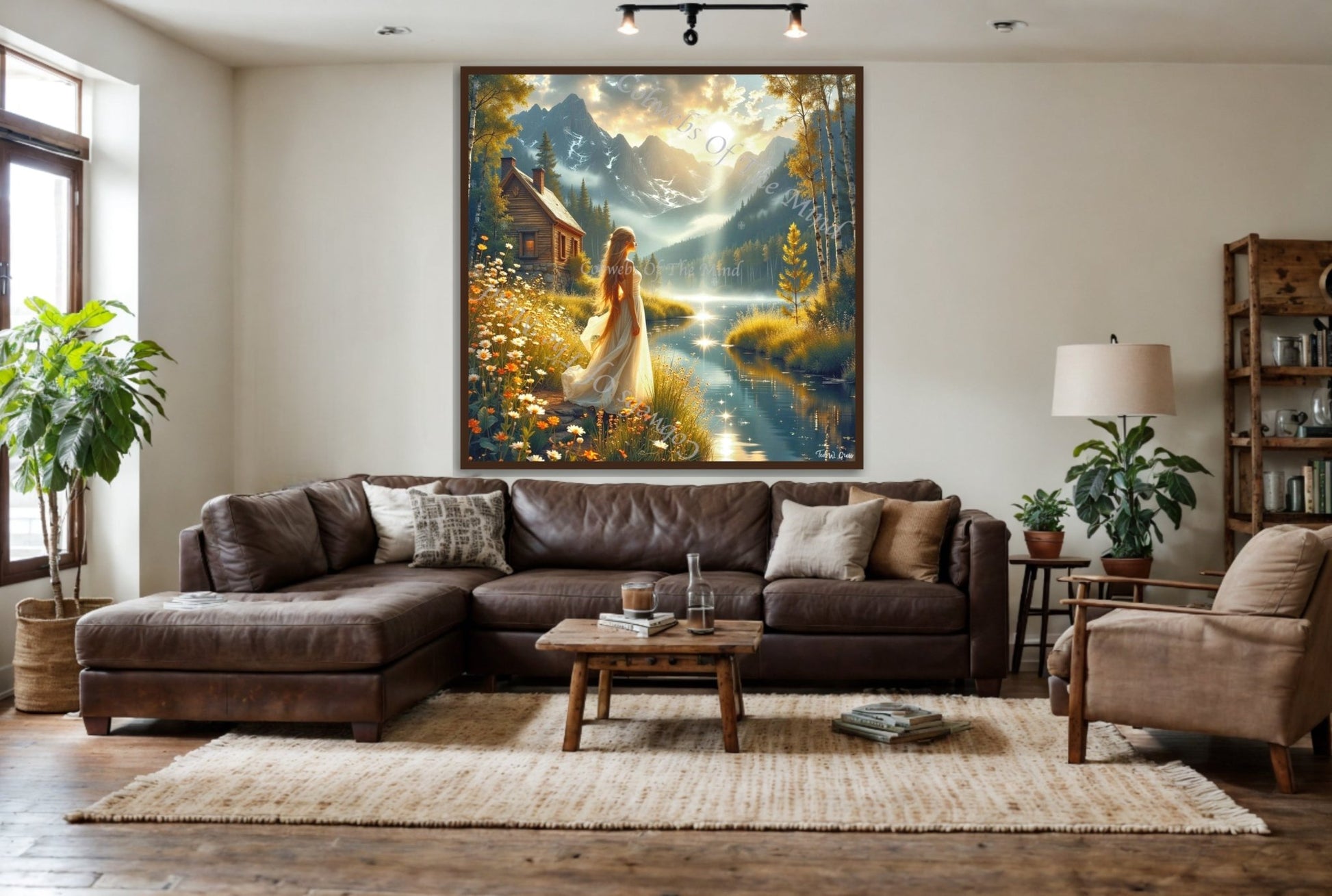 Tranquil Odyssey - OpenSea Feminine Mosaic NFT 1 - Drop - Cobwebs Of The Mind