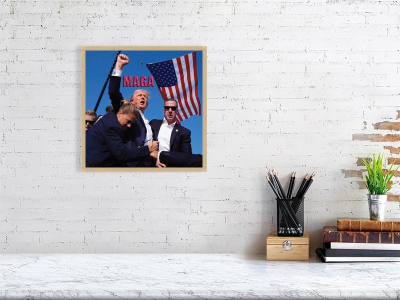 Trump MAGA - High Quality Giclee Print Home & Garden > Decor > Artwork > Posters, Prints, & Visual Artwork