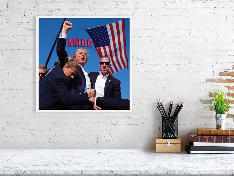 Trump MAGA - High Quality Giclee Print Home & Garden > Decor > Artwork > Posters, Prints, & Visual Artwork