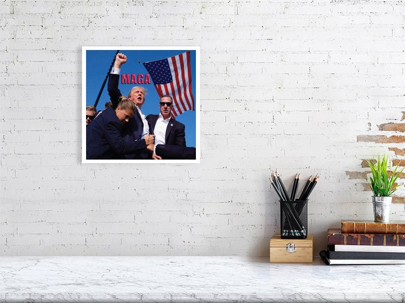 Trump MAGA - High Quality Giclee Print Home & Garden > Decor > Artwork > Posters, Prints, & Visual Artwork