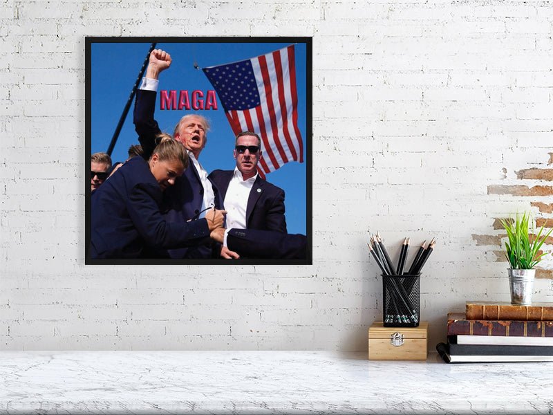 Trump MAGA - High Quality Giclee Print Home & Garden > Decor > Artwork > Posters, Prints, & Visual Artwork