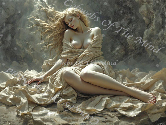 Velvet Quietude - OpenSea NFT Whispers of Desire - Cobwebs Of The Mind