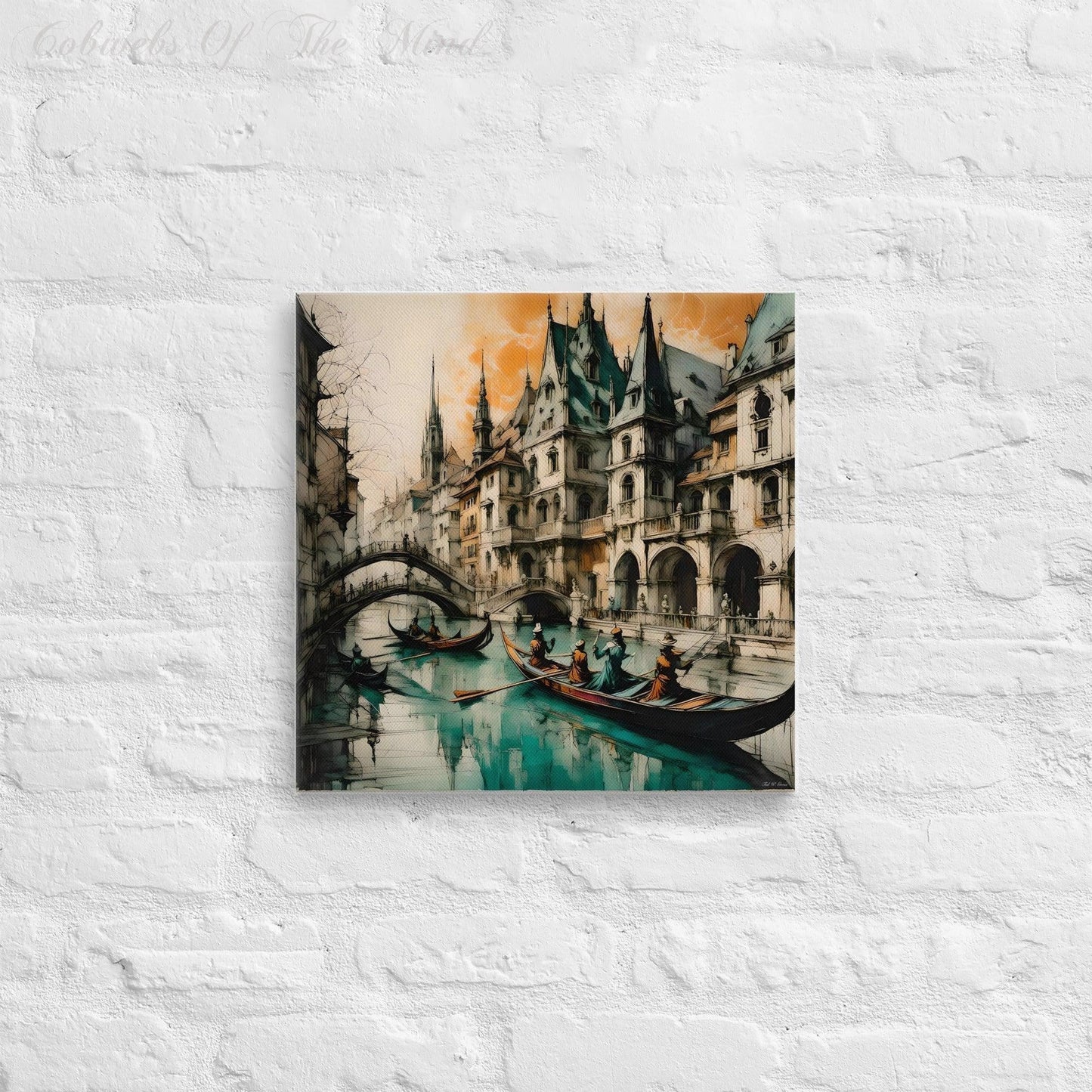 Venetian Rhapsody - - Canvas (PR) Printed Digital Art