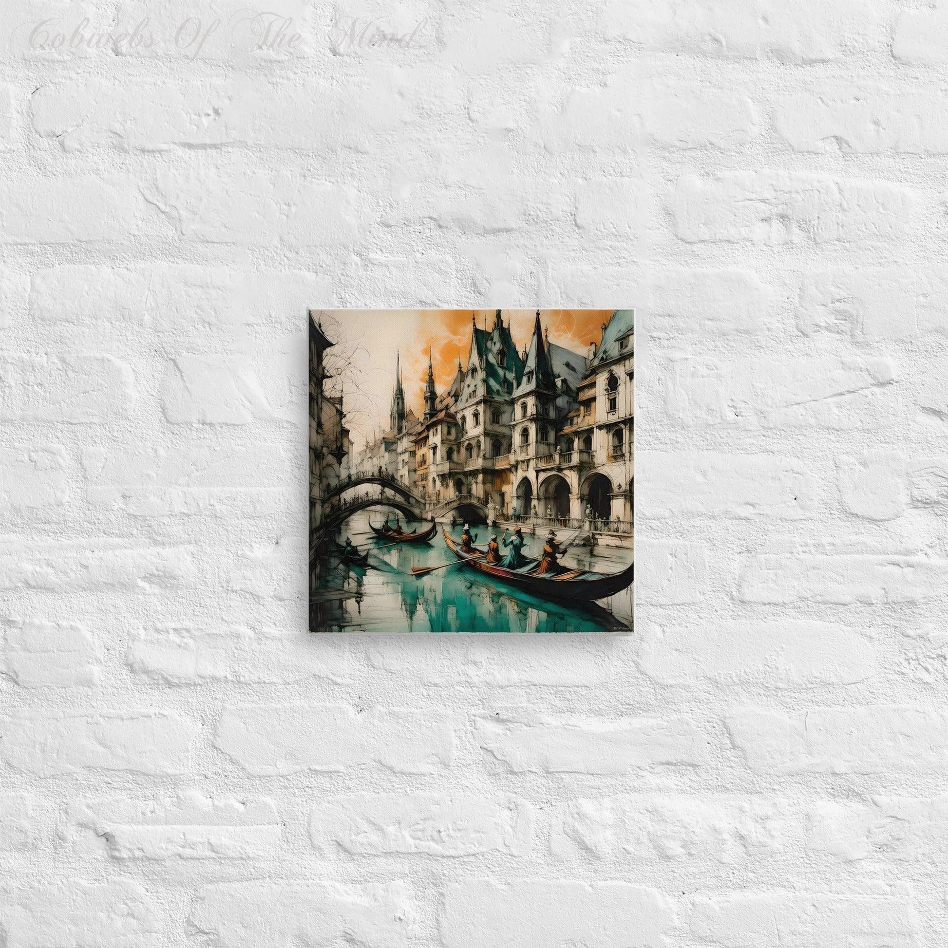 Venetian Rhapsody - - Canvas (PR) Printed Digital Art