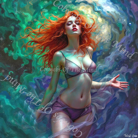 Violet Abyss - OpenSea NFT Whispers of Desire - Cobwebs Of The Mind