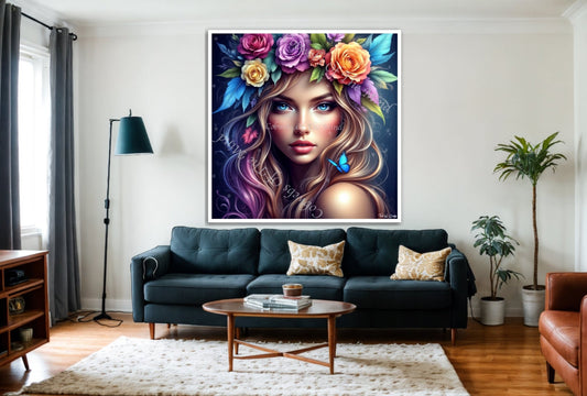 Vivid Coronet - OpenSea Feminine Mosaic NFT 1 - Drop - Cobwebs Of The Mind