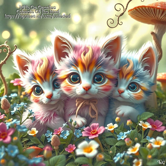 WEC #0034 - OpenSea NFT Wide - Eyed Cuties Legendary 1 - Drop - Cobwebs Of The Mind