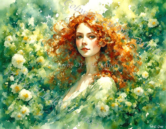 Wild Harmony - OpenSea Feminine Mosaic NFT 1 - Drop - Cobwebs Of The Mind