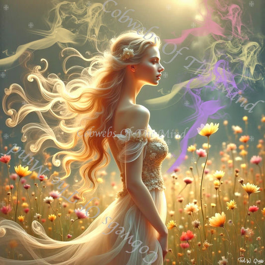 WildFlorish 102 - WildFlorish NFT Legendary 1 - Drop - Cobwebs Of The Mind