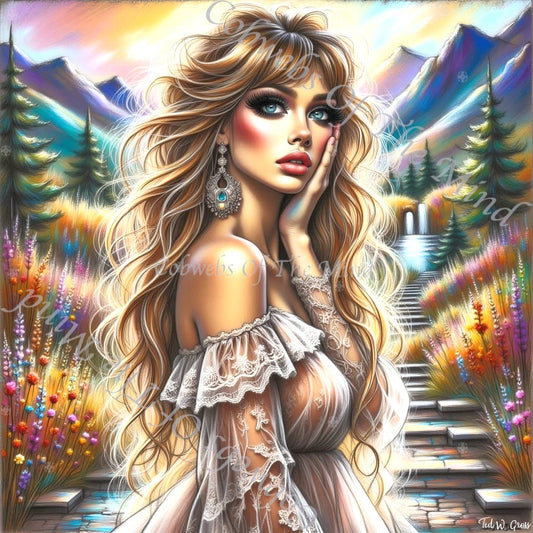 WildFlorish 118 - WildFlorish NFT Legendary 1 - Drop - Cobwebs Of The Mind
