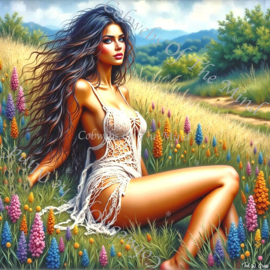 WildFlorish 122 - WildFlorish NFT Legendary 1 - Drop - Cobwebs Of The Mind