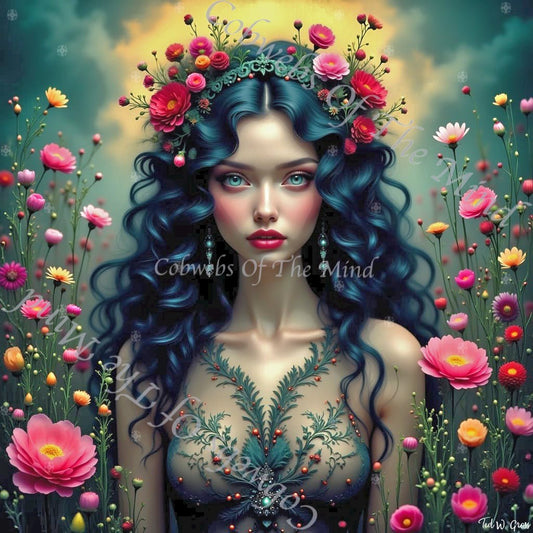 WildFlorish 127 - WildFlorish NFT Legendary 1 - Drop - Cobwebs Of The Mind