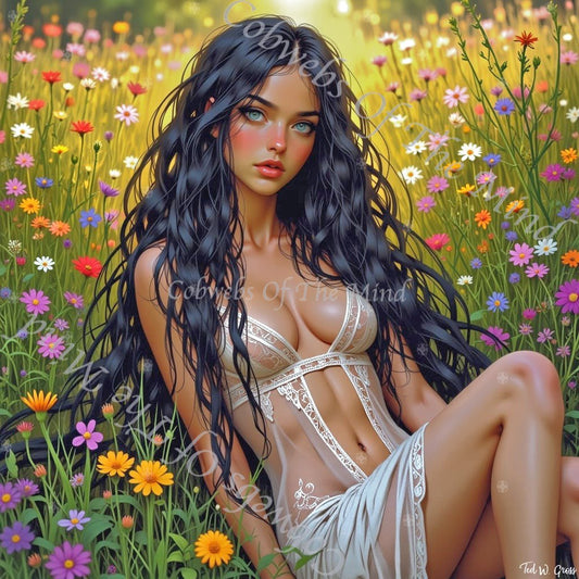 WildFlorish 129 - WildFlorish NFT Legendary 1 - Drop - Cobwebs Of The Mind