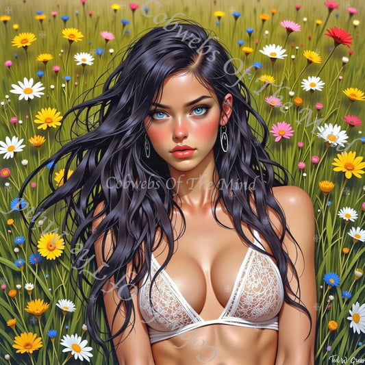 WildFlorish 131 - WildFlorish NFT Legendary 1 - Drop - Cobwebs Of The Mind